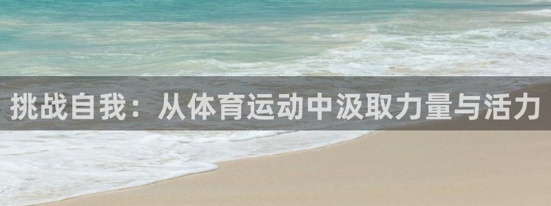 海南yy易游官网下载:挑战自我:从体育运动中汲取力量与活力